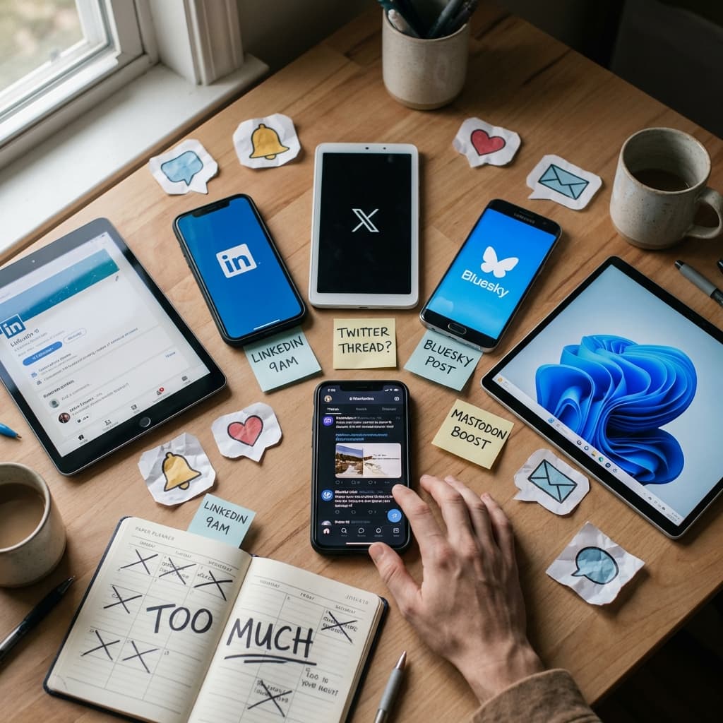 Platform Fatigue Is Real: How to Manage 5 Channels Without Burning Out