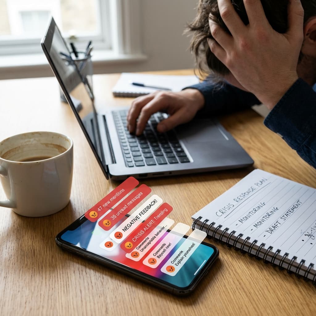 Social Media Crisis Management for Small Businesses: A 24-Hour Survival Guide