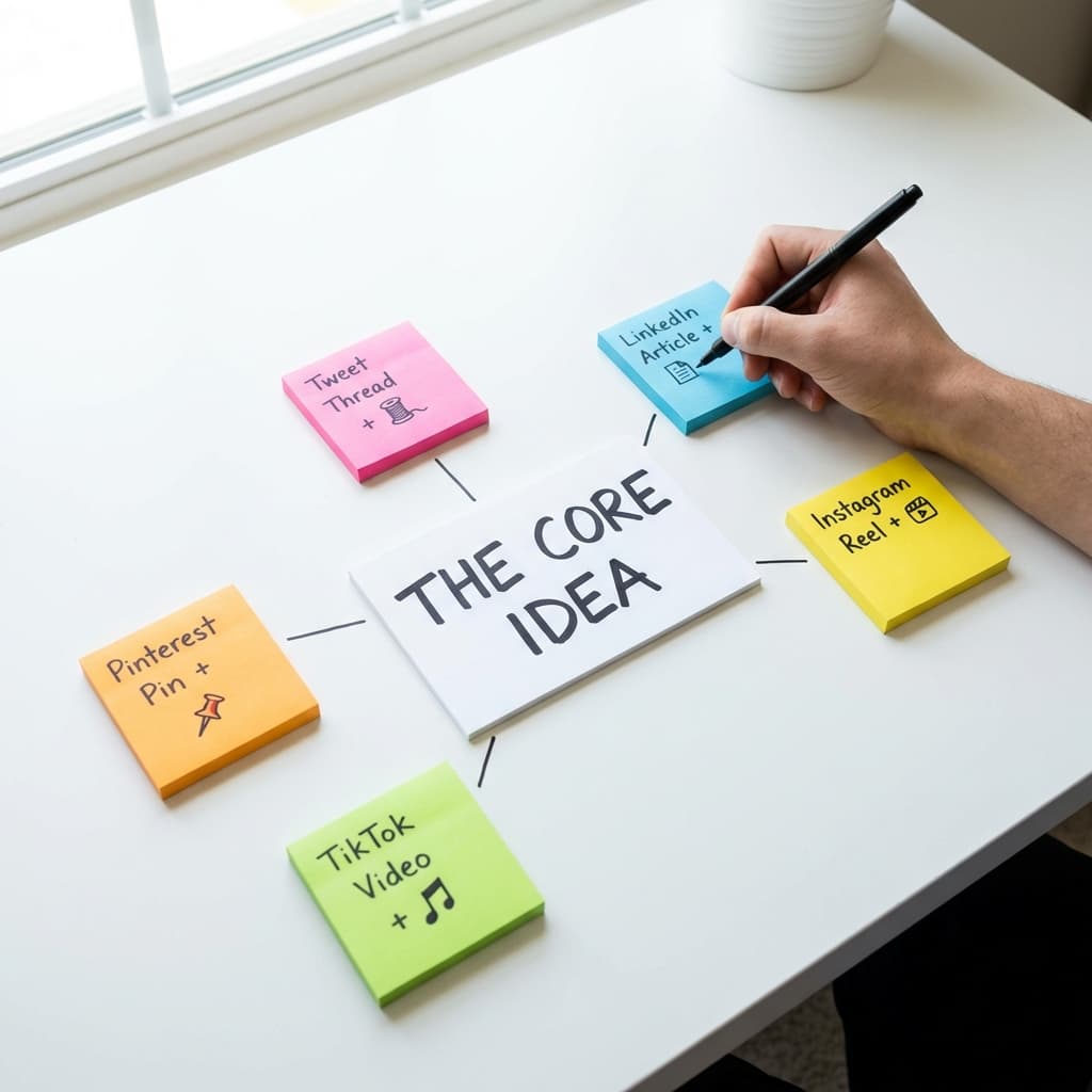 How to Repurpose One Idea Into Five Posts (Without Sounding Repetitive)